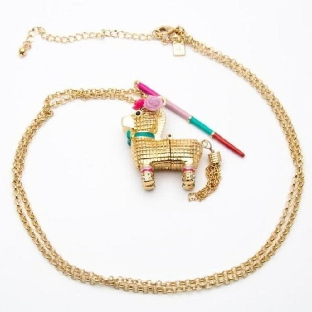 Kate Spade  Penny The Pinata Pendant Necklace